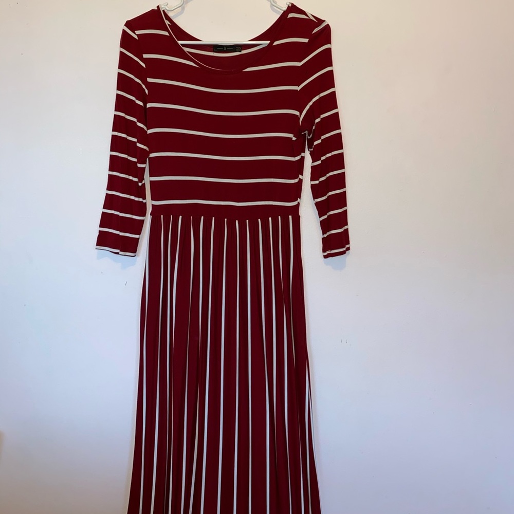 Striped Maxi Dress